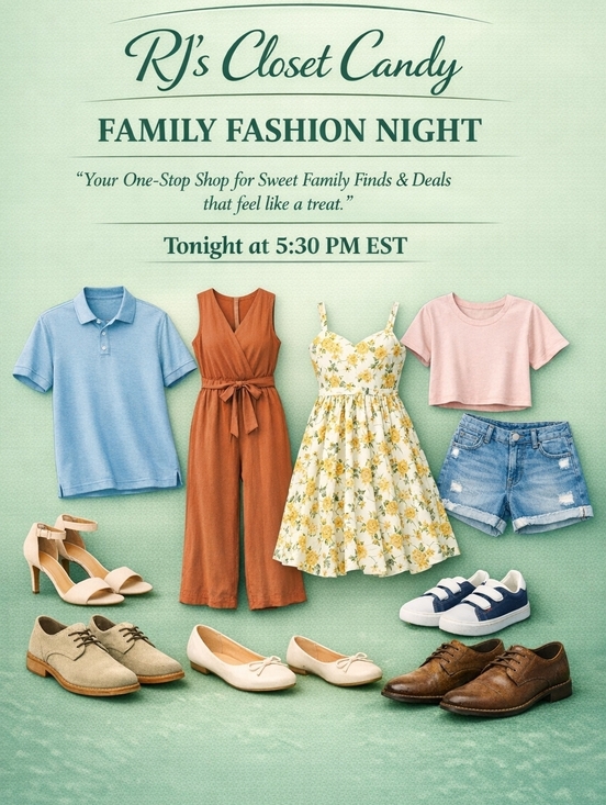 Other - Tues Treads & Threads- SPECIAL DEALS TONIGHT ONLY - Early Start Time 5:30